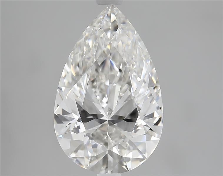 3.70 ct. pear Lab Grown Diamond front image