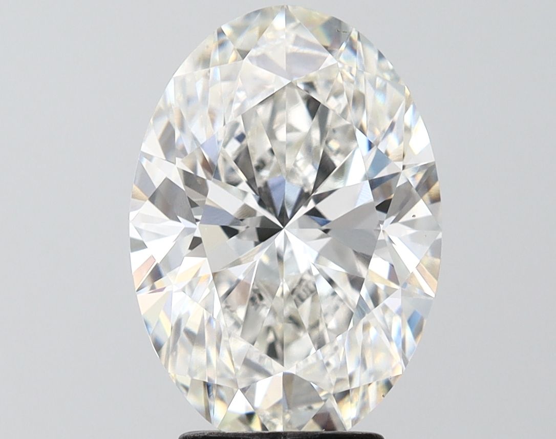 4.07 ct. oval Lab Grown Diamond front image