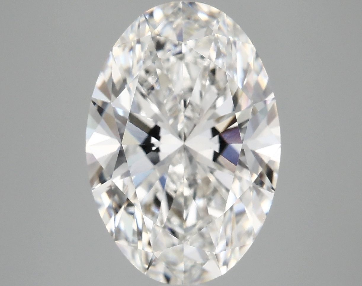 5.10 ct. oval Lab Grown Diamond front image