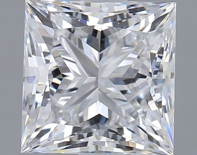 1.38 ct. princess Lab Grown Diamond front image