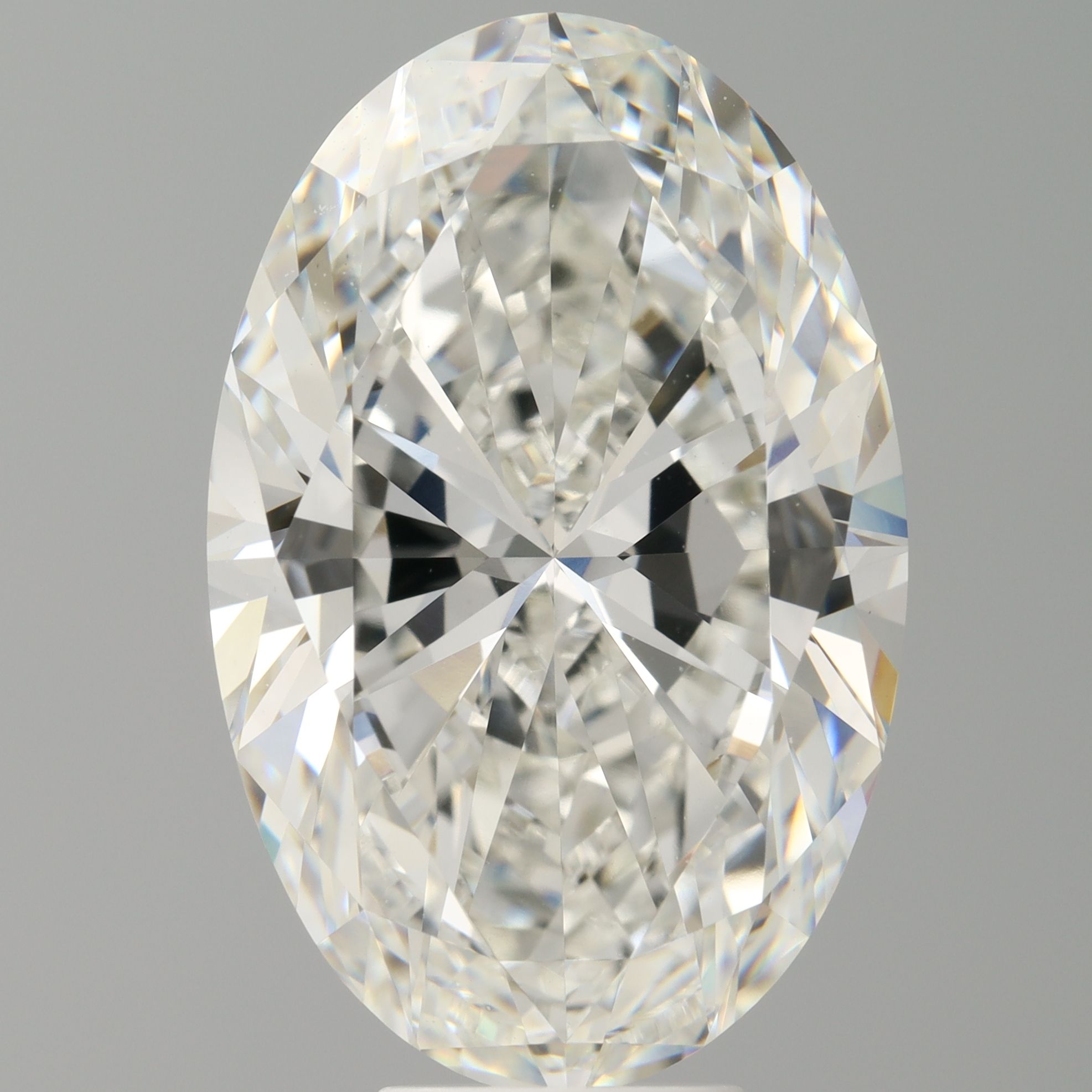 9.50 ct. oval Lab Grown Diamond front image
