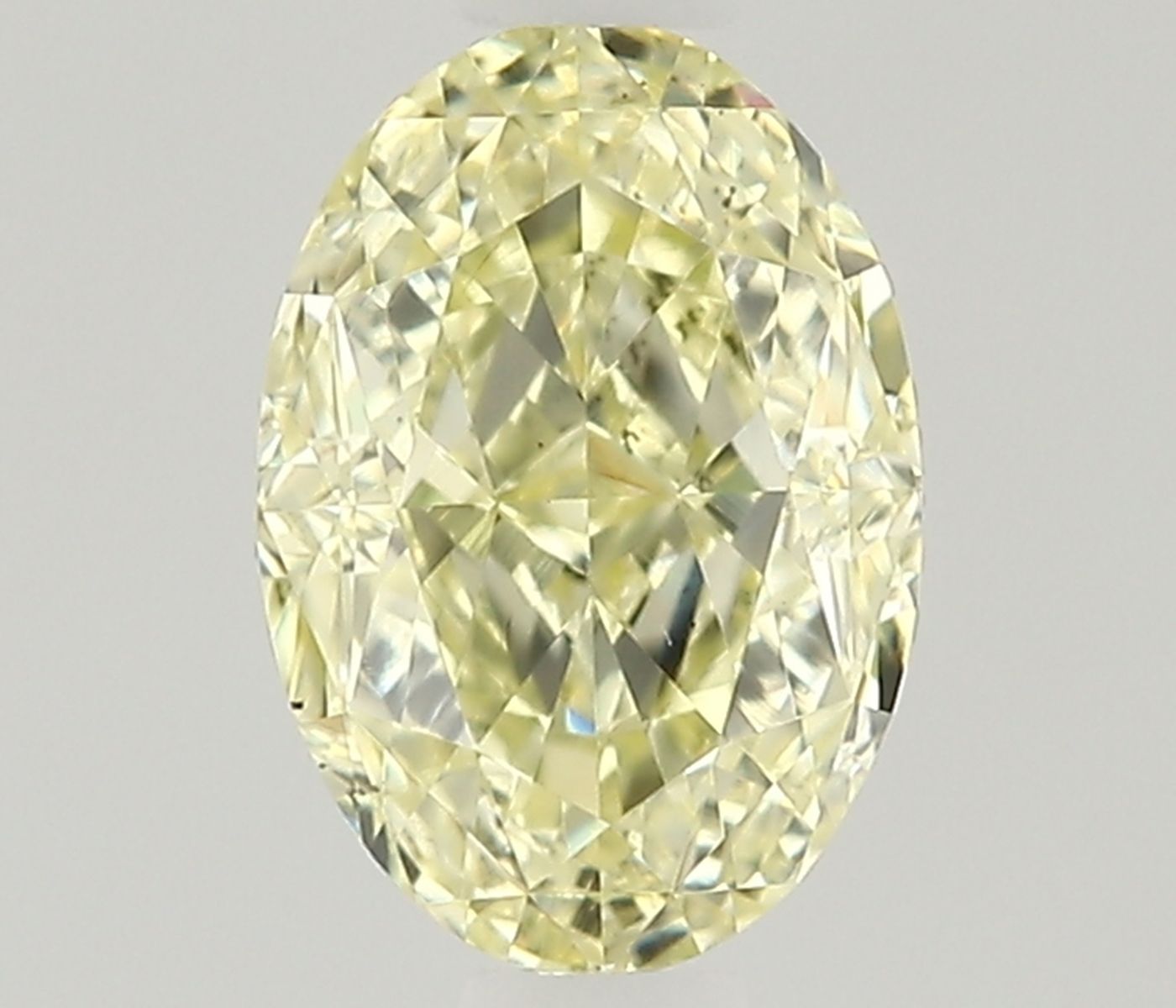Diament 0.43 ct Fancy Light Yellow/SI1