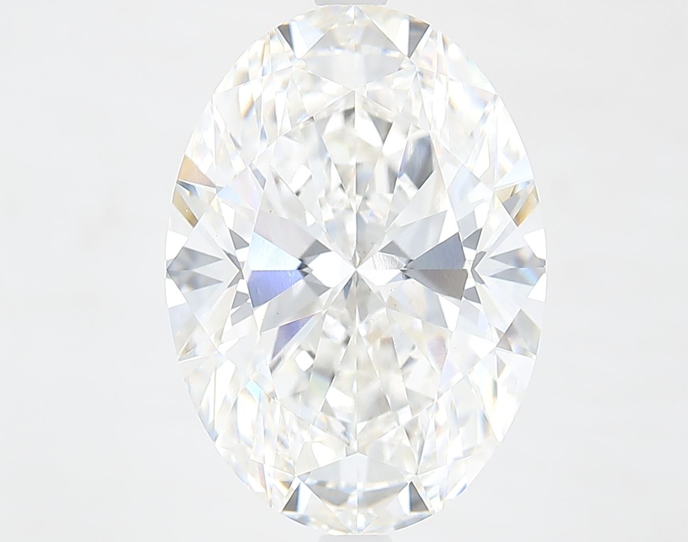 7.23 ct. oval Lab Grown Diamond front image