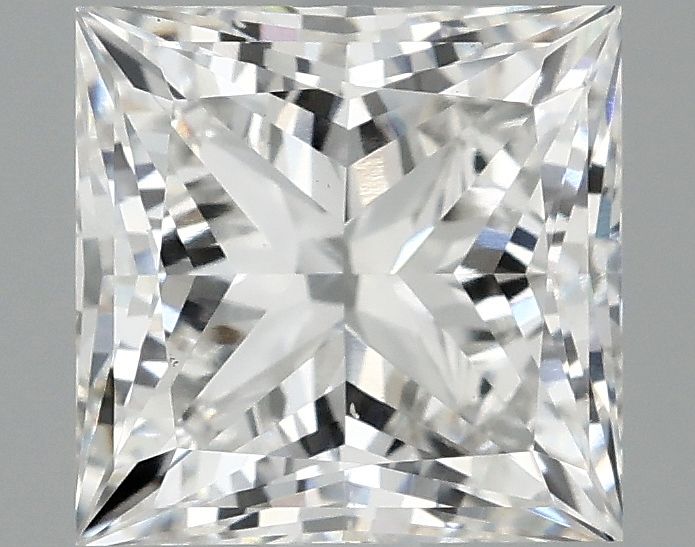 2.10 ct. princess Lab Grown Diamond front image