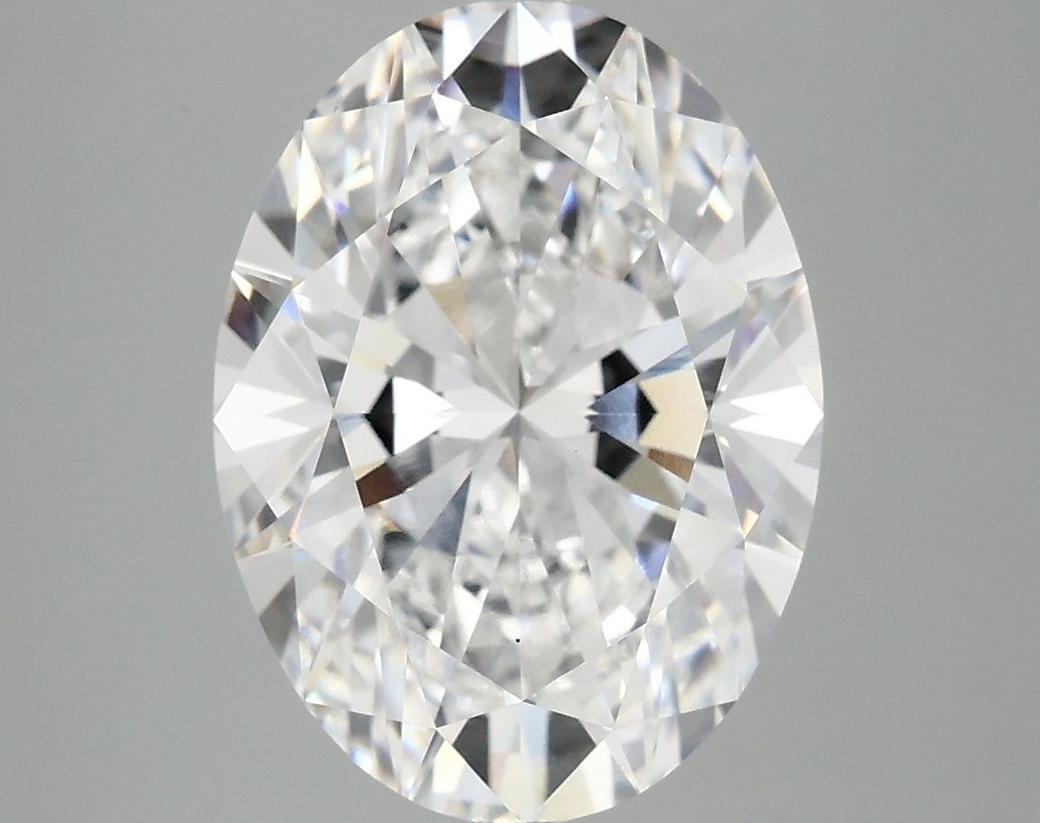 4.85 ct. oval Lab Grown Diamond front image