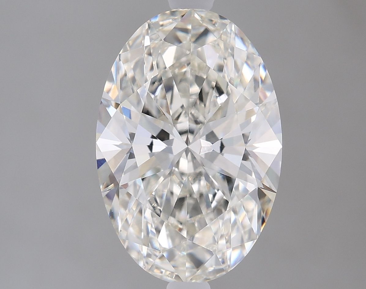 2.06 ct. oval Lab Grown Diamond front image