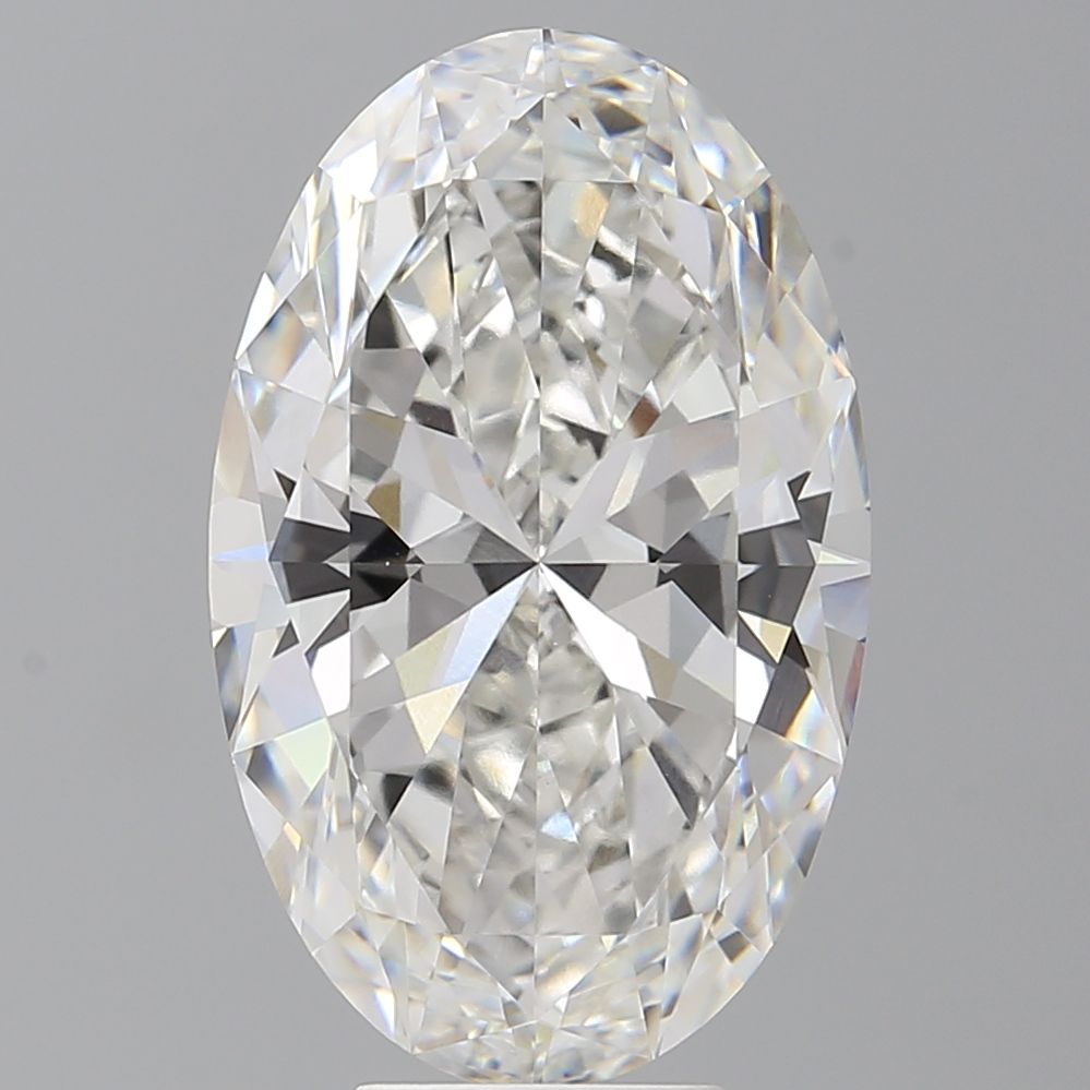 7.56 ct. oval Lab Grown Diamond front image