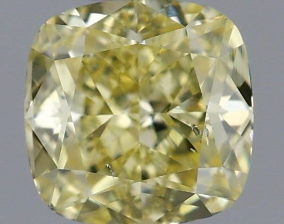 Diament 0.52 ct Fancy Yellow/SI2