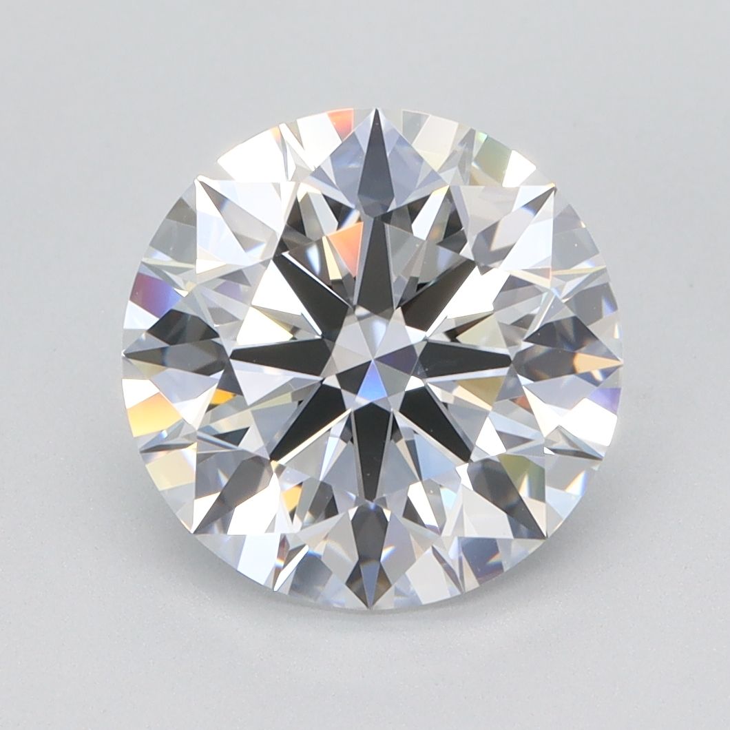 Diamant Rond 3.17 ct - Couleur D - Pureté VVS1