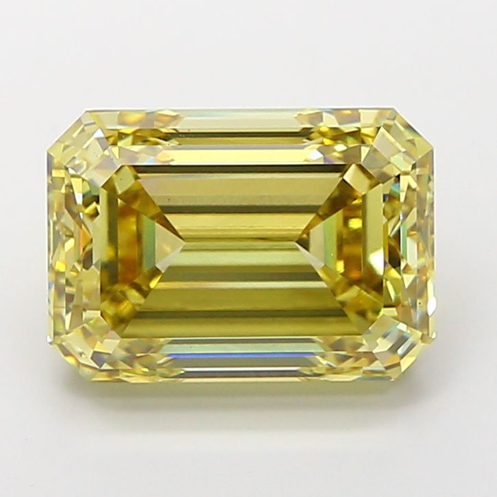 7.02 ct. emerald Lab Grown Diamond front image