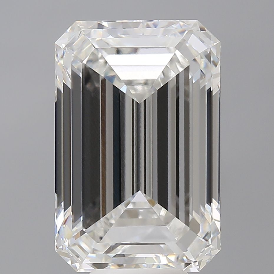 9.58 ct. emerald Lab Grown Diamond front image
