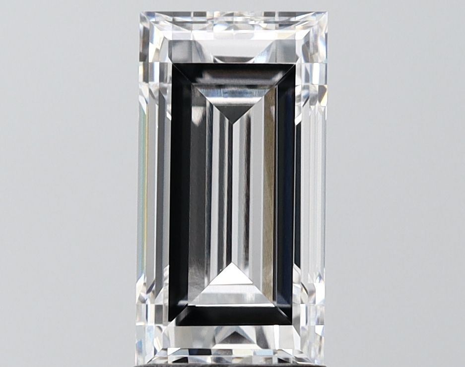 2.57 ct lab-grown Baguette Diamond