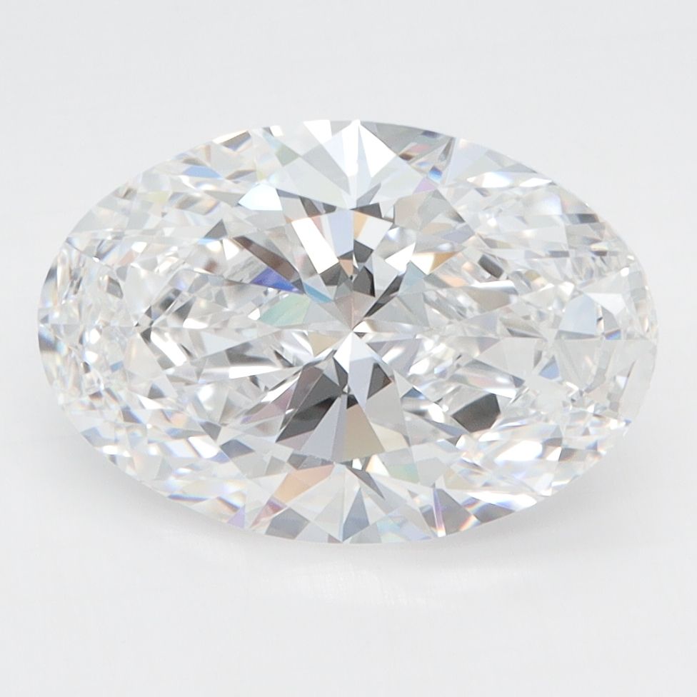 3.10 ct. oval Lab Grown Diamond front image