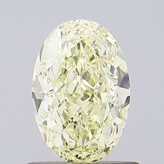 1.02 CT Fancy Light Yellow OVAL