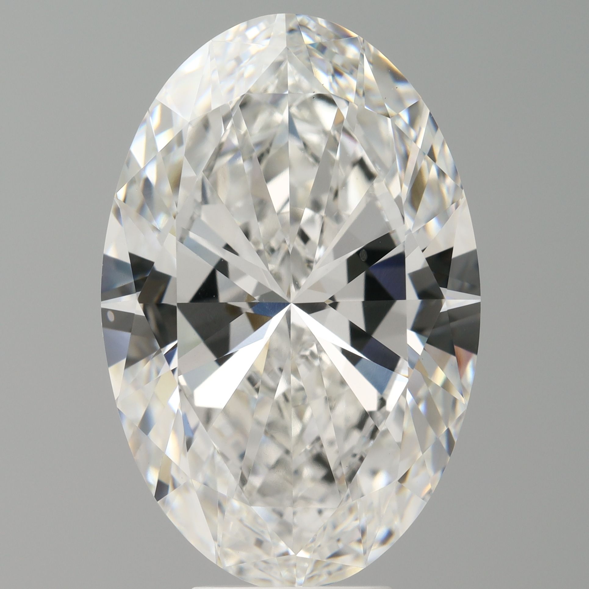 8.00 ct. oval Lab Grown Diamond front image