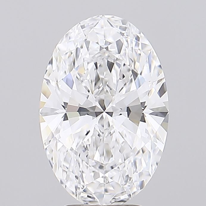 3.07 ct. oval Lab Grown Diamond front image