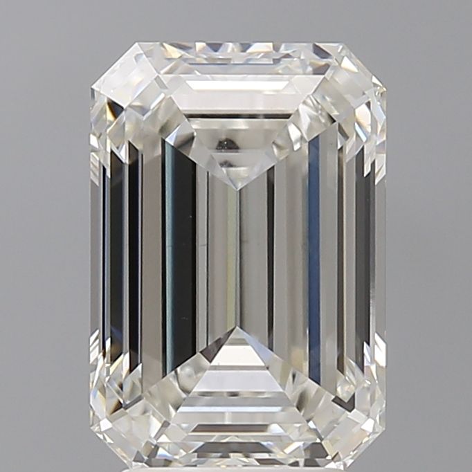 4.06 ct. emerald Lab Grown Diamond front image
