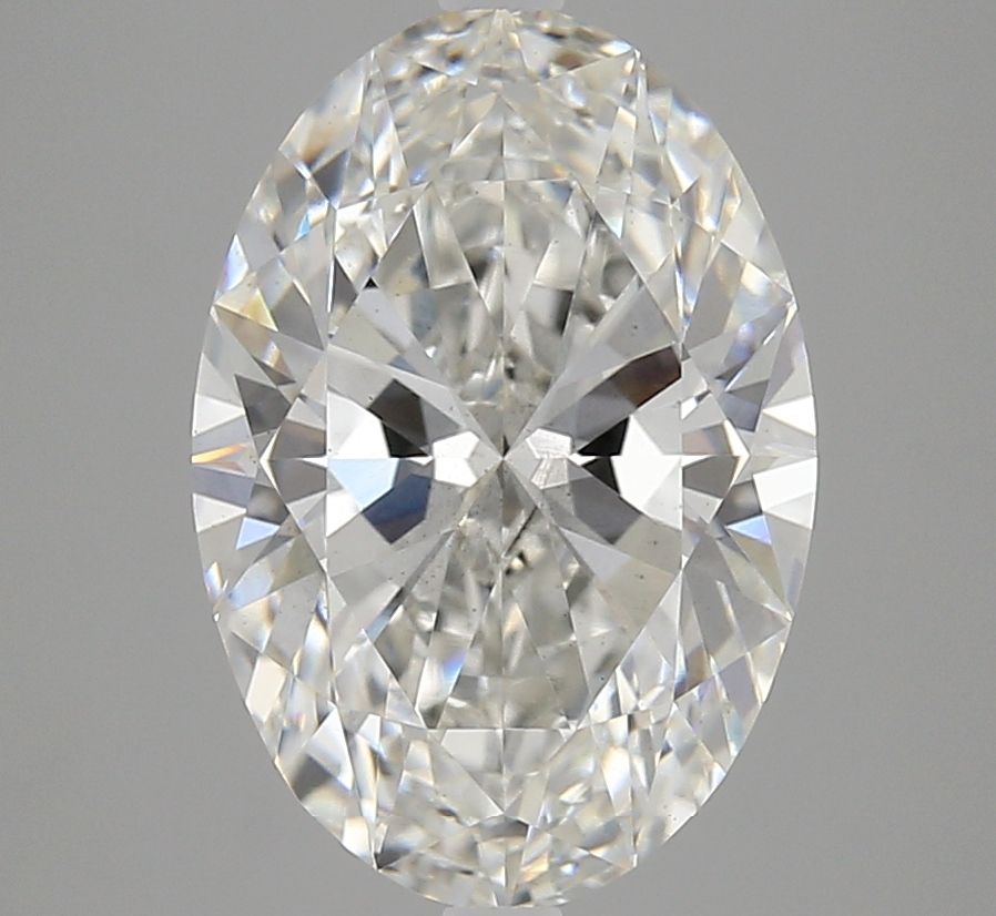 5.00 ct. oval Lab Grown Diamond front image