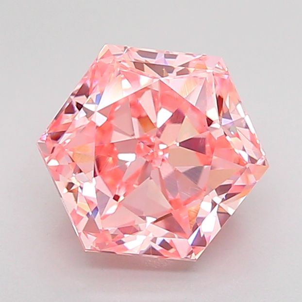 2 ct lab-grown Hexagonal Diamond