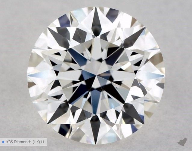 0.57 ct Round diamond