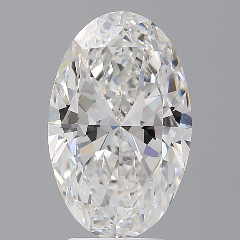4.10 ct. oval Lab Grown Diamond front image