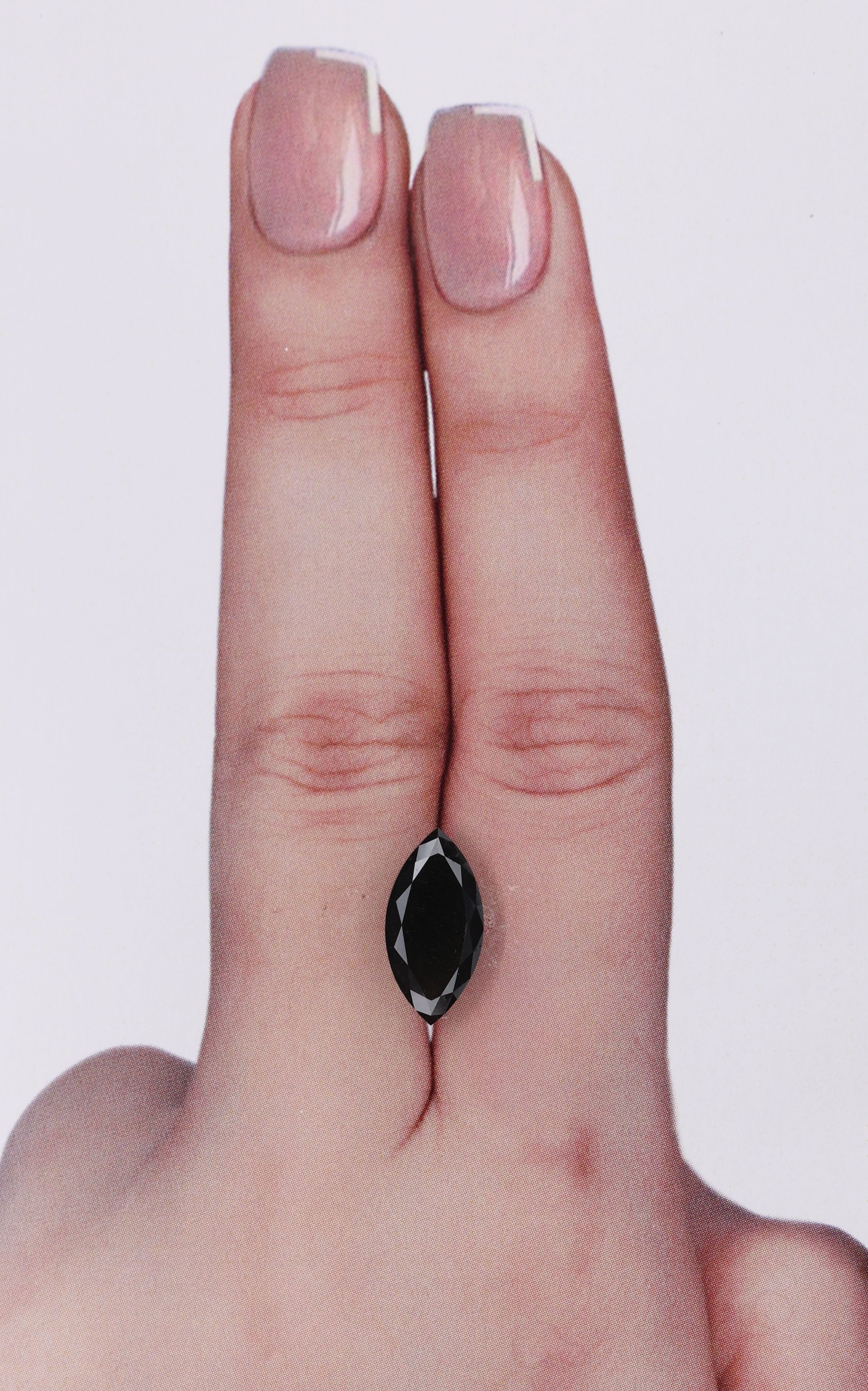 Diament 2.67 ct Fancy Black/VVS2