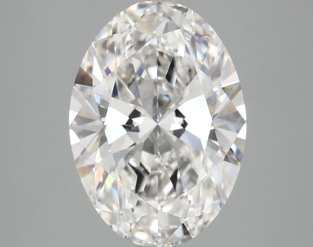 3.09 ct. oval Lab Grown Diamond front image