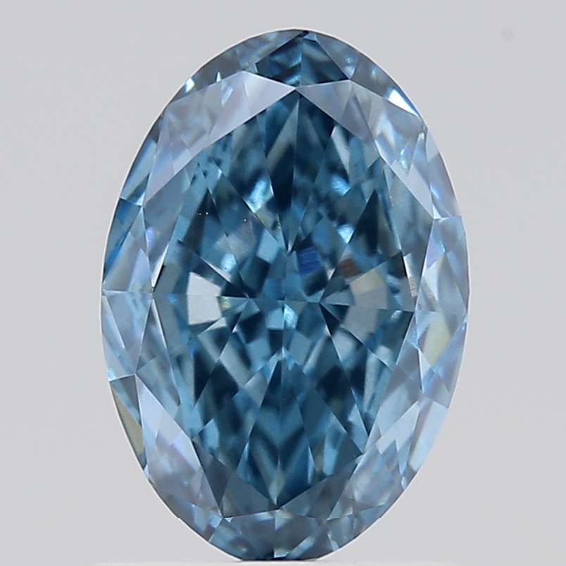 1.2 CT Fancy Vivid Blue OVAL
