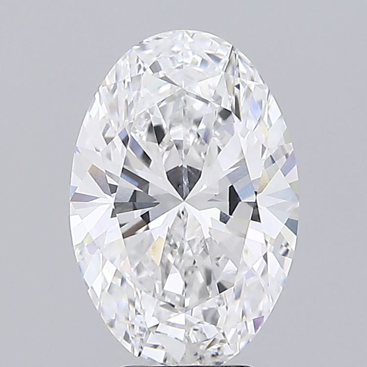 5.01 ct. oval Lab Grown Diamond front image