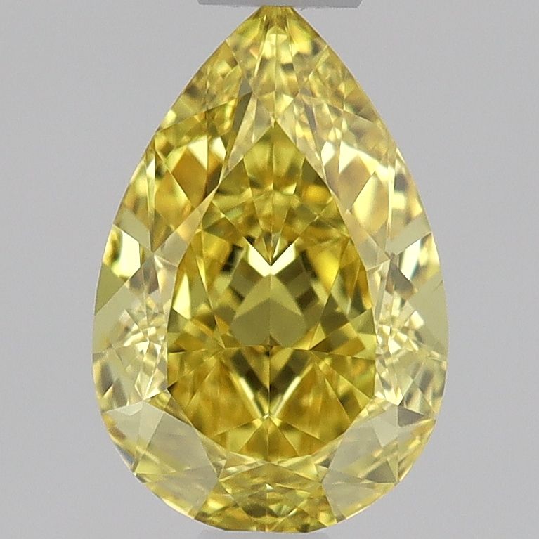 Diament 0.56 ct Fancy Vivid Yellow/IF