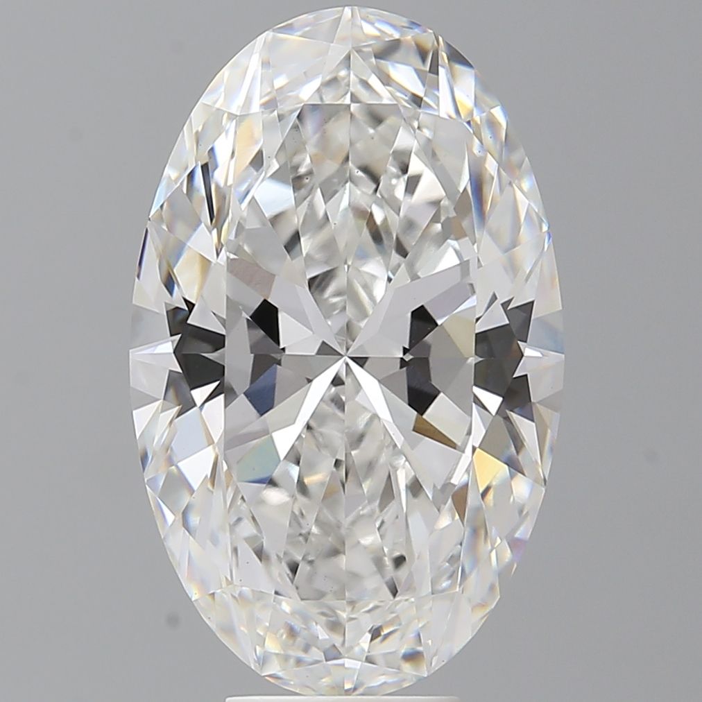 8.56 ct. oval Lab Grown Diamond front image