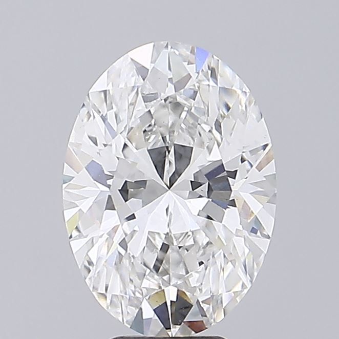 4.32 ct. oval Lab Grown Diamond front image