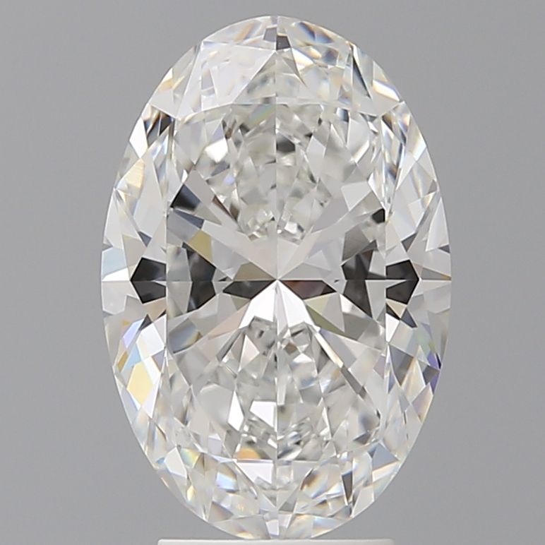 4.10 ct. oval Lab Grown Diamond front image