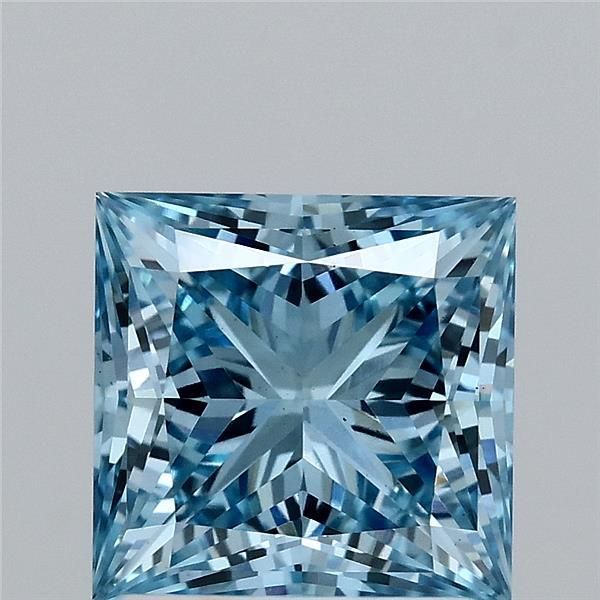 1.8 CT Fancy Vivid Blue PRINCESS