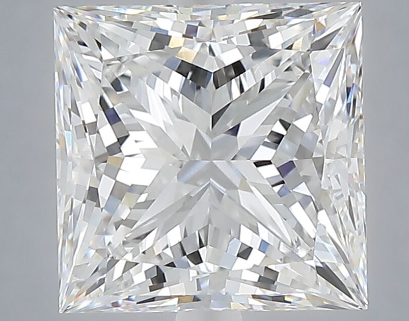 4.04 ct. princess Lab Grown Diamond front image