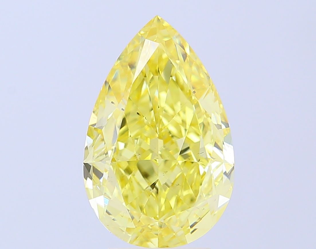 6.04 ct. pear Lab Grown Diamond front image