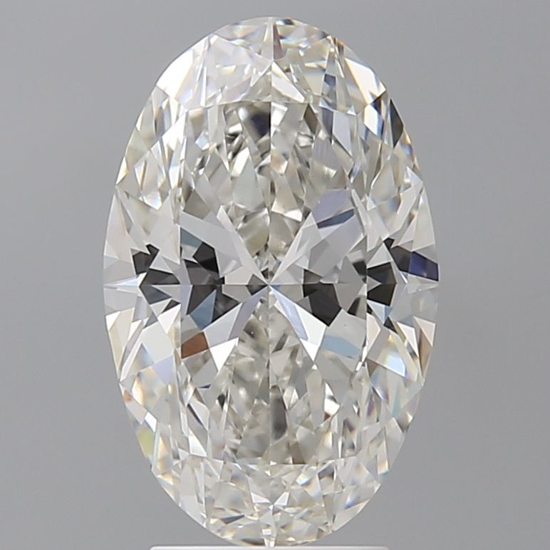 3.58 ct. oval Lab Grown Diamond front image
