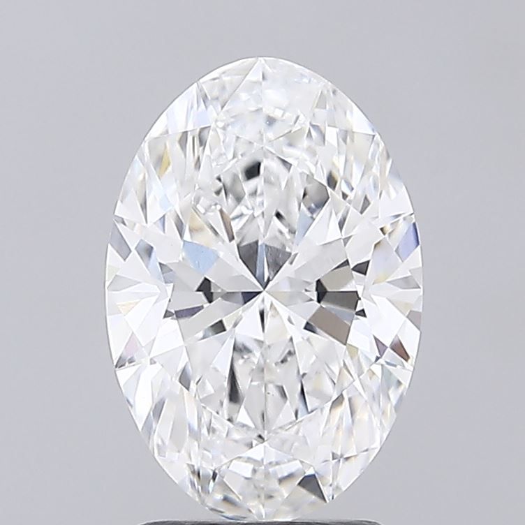 2.07 ct. oval Lab Grown Diamond front image