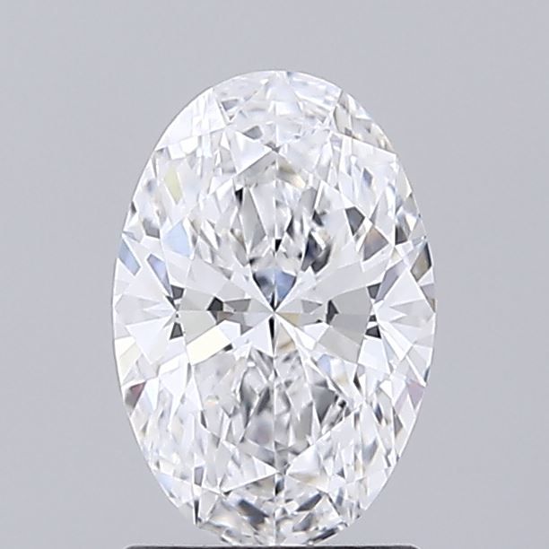 1.28 ct. oval Lab Grown Diamond front image