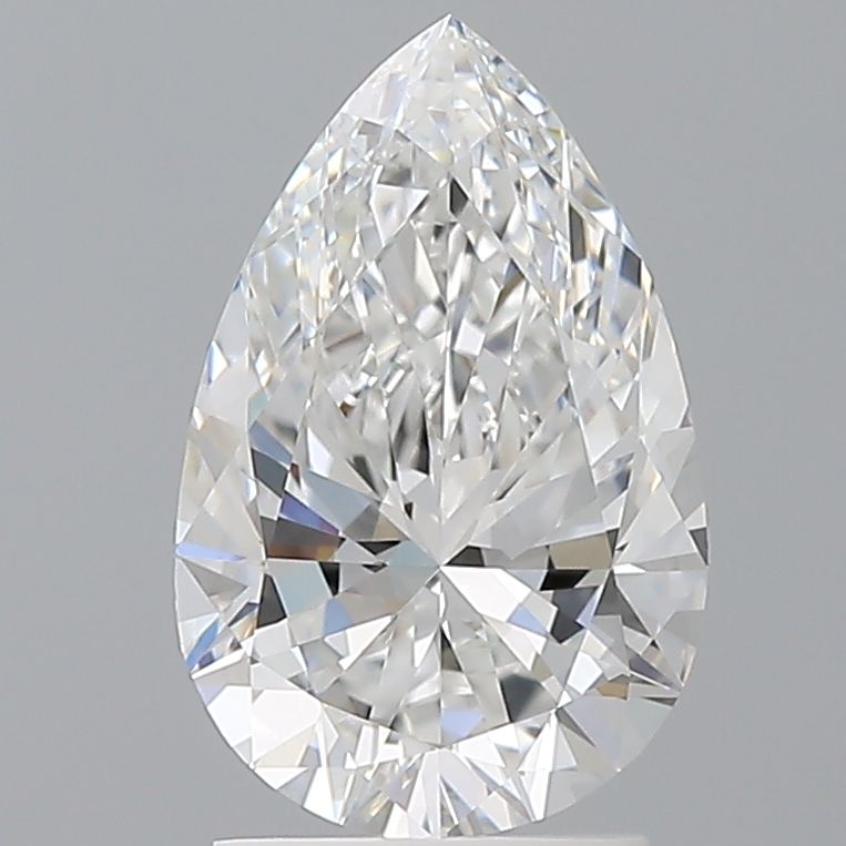 2.10 ct. pear Lab Grown Diamond front image
