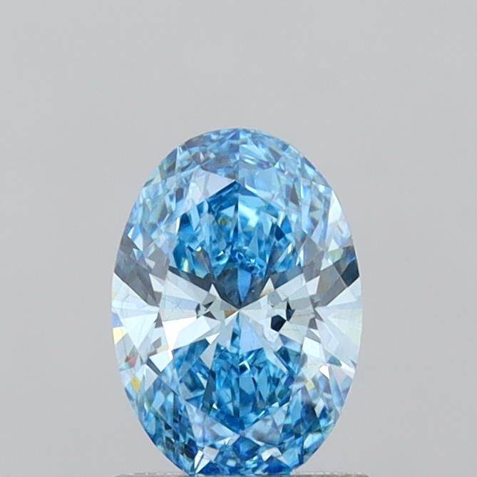 1.04 CT Fancy Vivid Blue OVAL