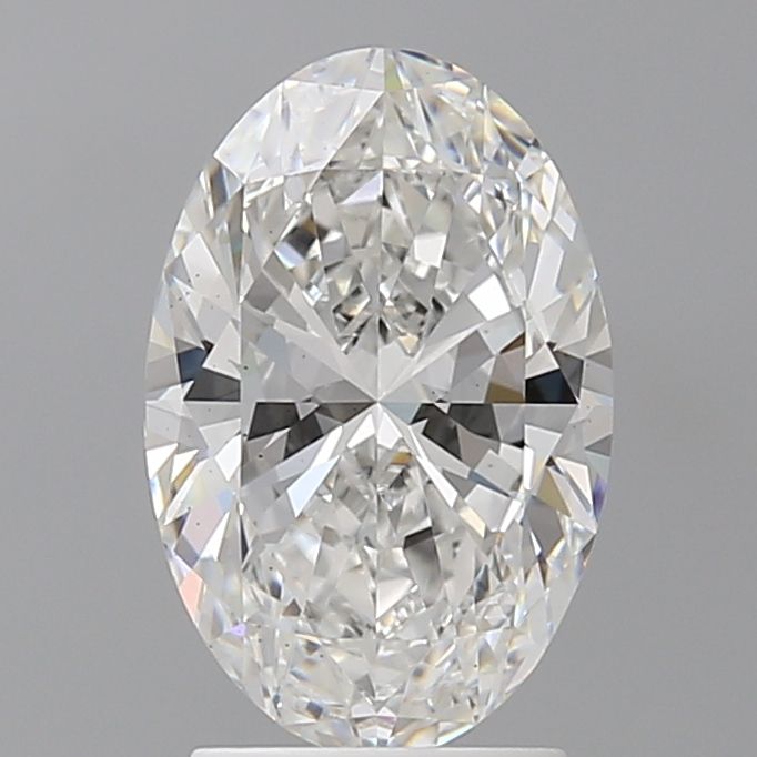 2.55 ct. oval Lab Grown Diamond front image