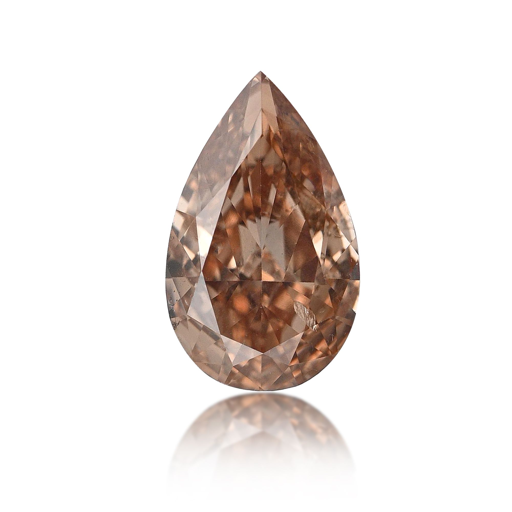 Diament 0.71 ct Fancy Brown Pink/SI2