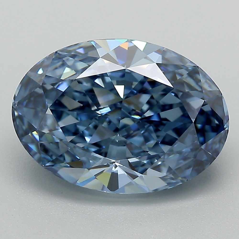 4.38 ct. oval Lab Grown Diamond front image