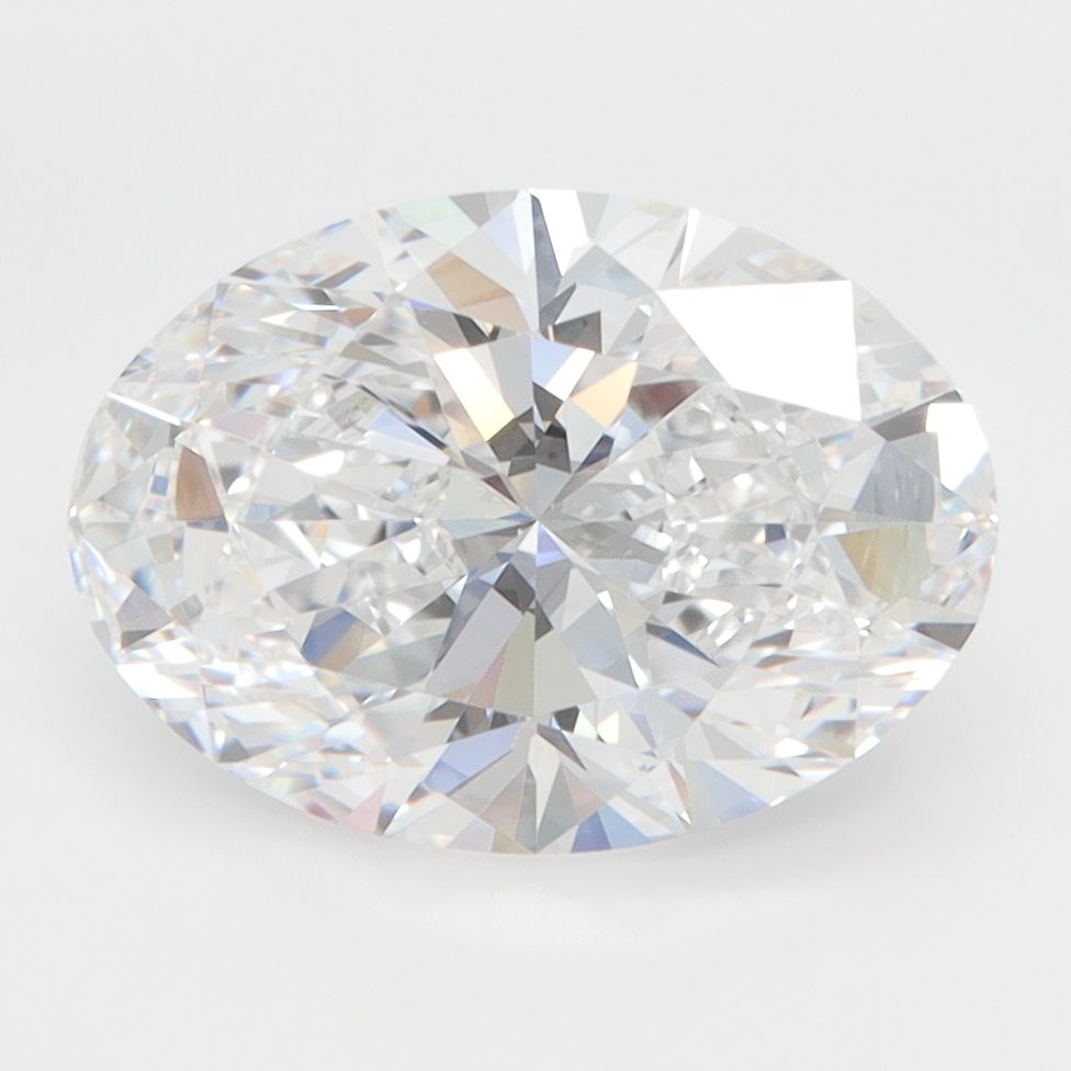 3.25 ct. oval Lab Grown Diamond front image