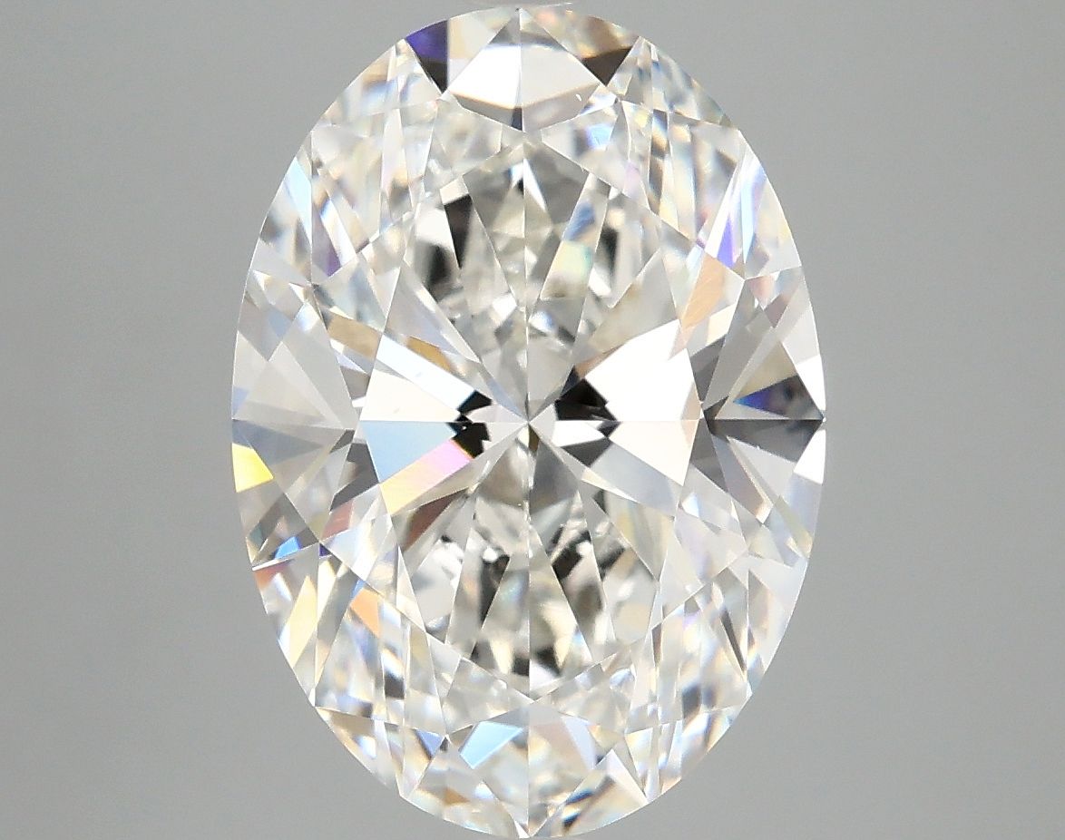 5.05 ct. oval Lab Grown Diamond front image