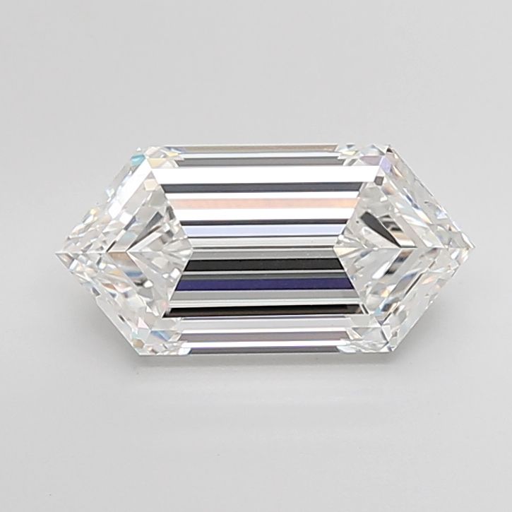 5.25 ct lab-grown Hexagonal Diamond