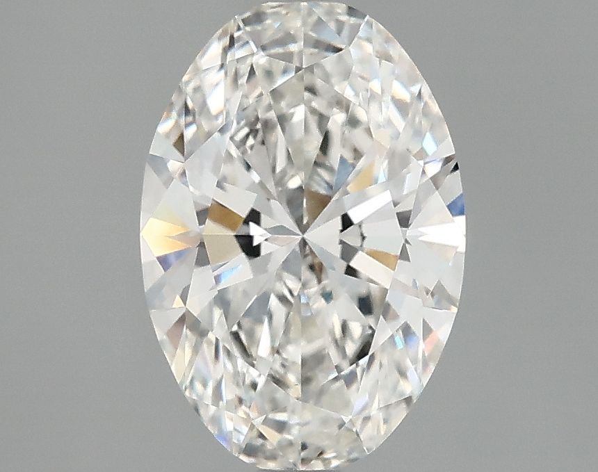 2.10 ct. oval Lab Grown Diamond front image