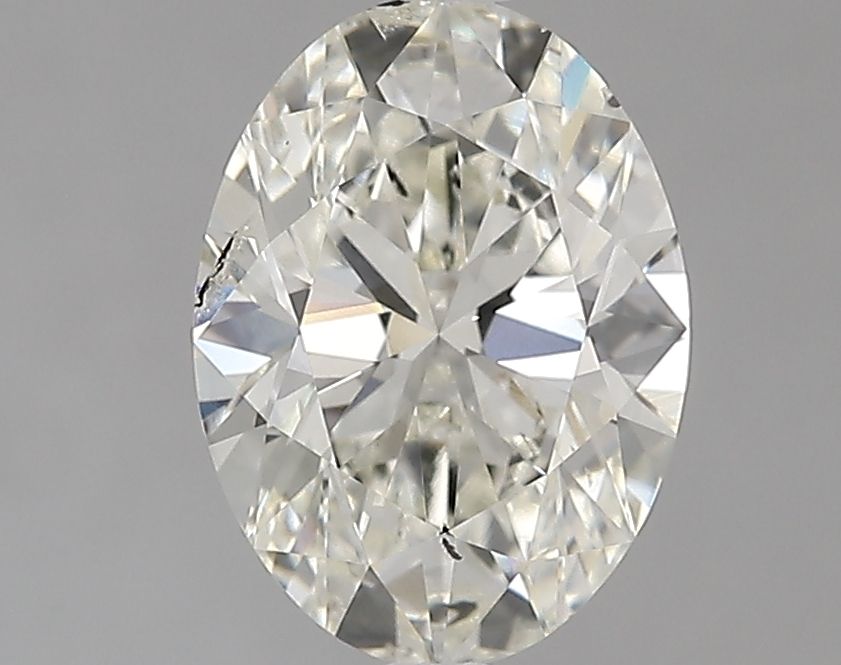 2.01 ct. oval Lab Grown Diamond front image