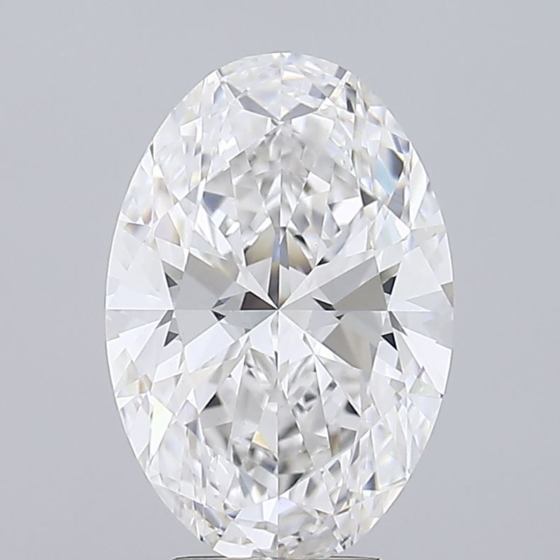 5.50 ct. oval Lab Grown Diamond front image